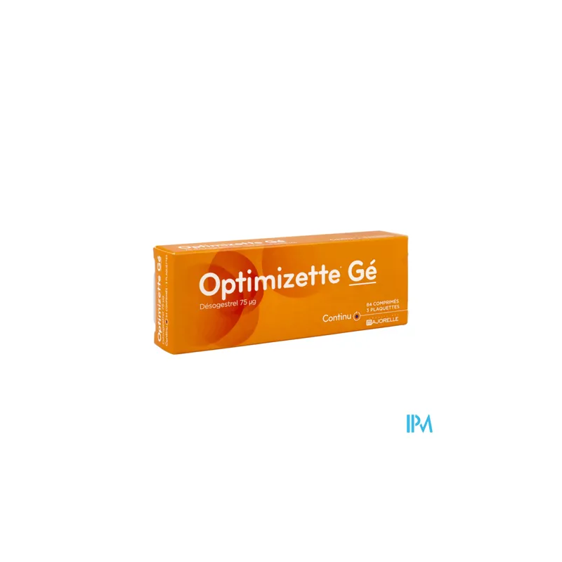 OPTIMIZETTE GE 75MCG CPR 3X28