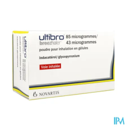 ULTIBRO BREEZ 85/43MCG GEL+INH 30