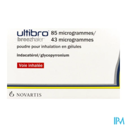 ULTIBRO BREEZ 85/43MCG GEL+INH 30