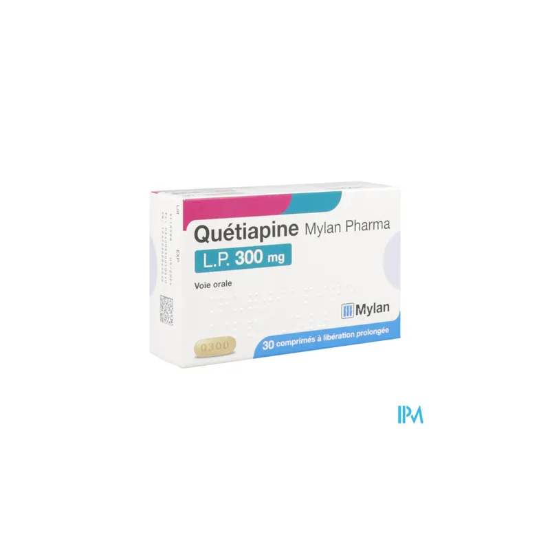 QUETIAPINE LP 300MG VTS CPR 30X1