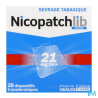 NICOPATCHLIB 21MG/24H D/TRANSD 28
