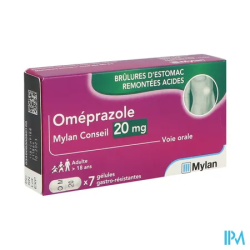OMEPRAZOLE 20MG VTS GELULE 7
