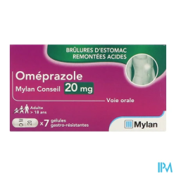 OMEPRAZOLE 20MG VTS GELULE 7