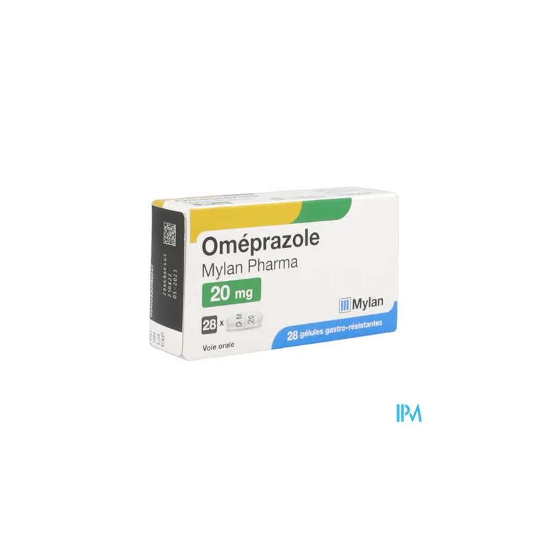 OMEPRAZOLE 20MG VTS GELULE 28