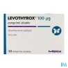 LEVOTHYROX 100MCG CPR SECABLE 30