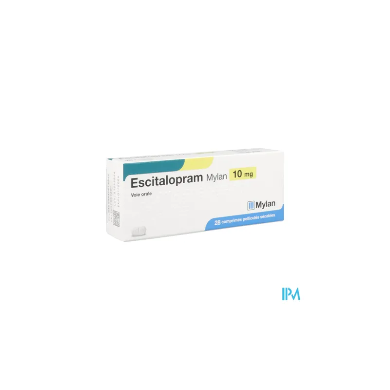 ESCITALOPRAM 10MG VTS CPR SEC 28X1