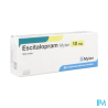 ESCITALOPRAM 10MG VTS CPR SEC 28X1