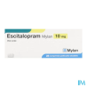 ESCITALOPRAM 10MG VTS CPR SEC 28X1