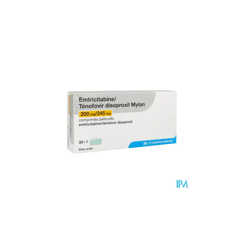 EMTRICI/TENO 200/245MG MYL.CPR30X1