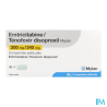 EMTRICI/TENO 200/245MG MYL.CPR30X1