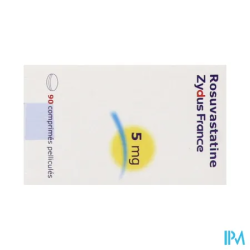 ROSUVASTATINE 5MG ZYDUS CPR 90