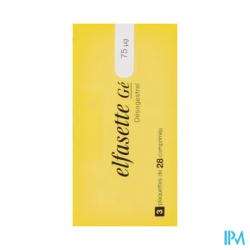 ELFASETTE GE 75MCG CPR 3X28