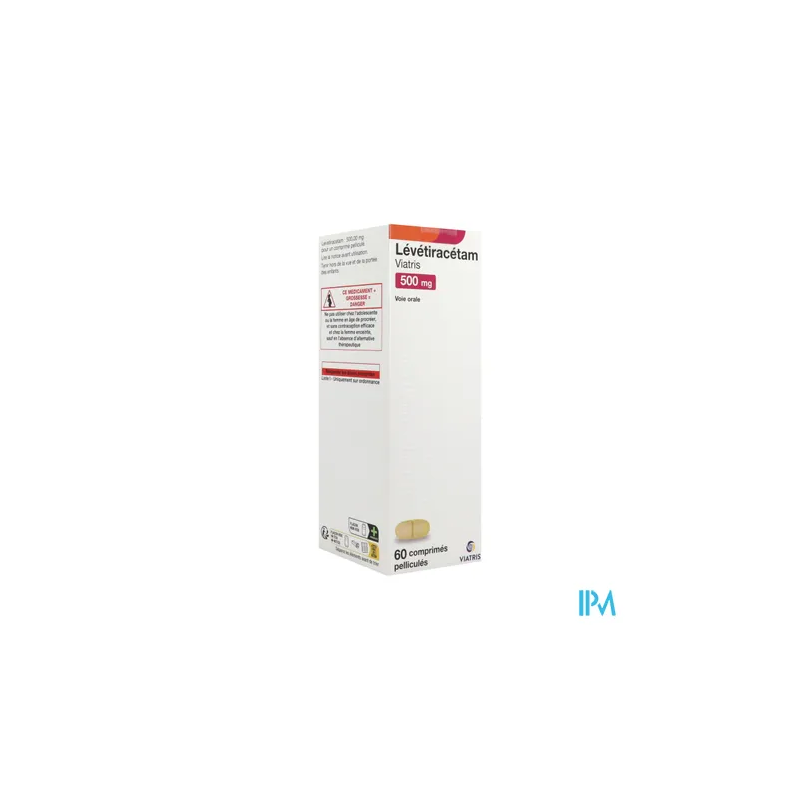 LEVETIRACETAM 500MG VTS CPR FL 60