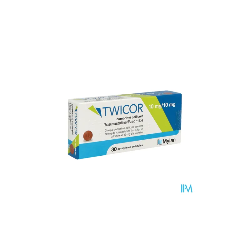 TWICOR 10MG/10MG COMPRIME 30