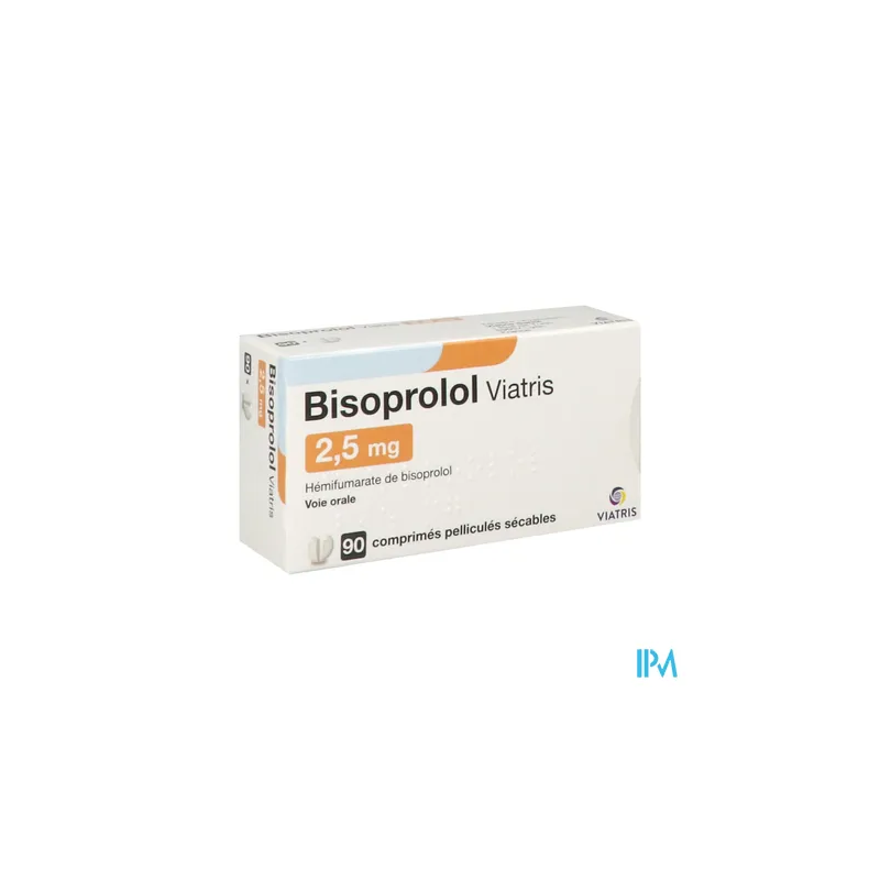 BISOPROLOL 2,5MG VTS CPR SEC 90X1