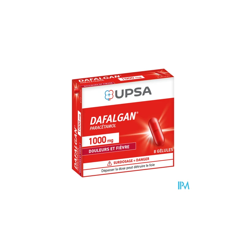 DAFALGAN 1 000MG GELULE 8