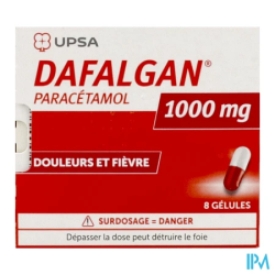 DAFALGAN 1 000MG GELULE 8