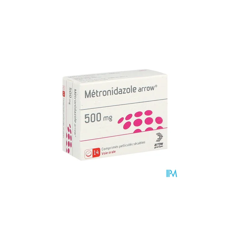 METRONIDAZOLE 500MG ARW CPR SEC 14