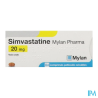 SIMVASTATINE 20MG VTS CPR SEC 84