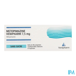 METOPIMAZINE 7,5MG VENI CPR ORO 16