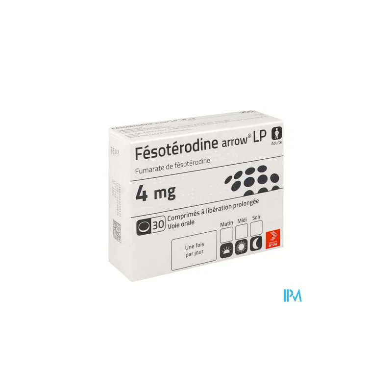 FESOTERODINE 4MG ARROW CPR LP 30