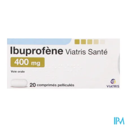 IBUPROFENE 400MG VIATRIS CPR 20