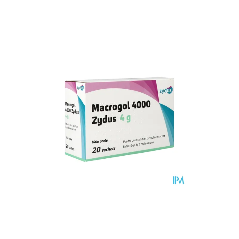 MACROGOL 4 000 4G ZYDUS SACHET 20