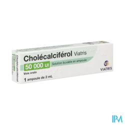 CHOLECALCIFEROL 50 000UI VTS AMP1