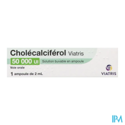 CHOLECALCIFEROL 50 000UI VTS AMP1