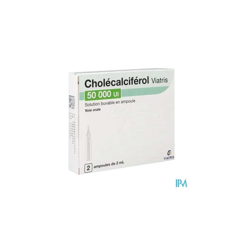 CHOLECALCIFEROL 50 000UI VTS AMP2