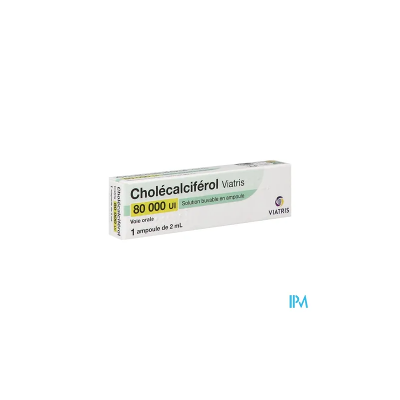CHOLECALCIFEROL 80 000UI VTS AMP1