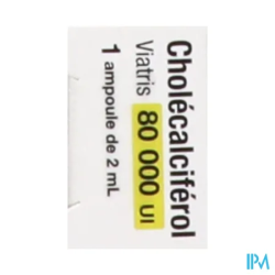 CHOLECALCIFEROL 80 000UI VTS AMP1
