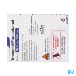 TRAMAD/PARAC 37,5/325MG VTS CP 20