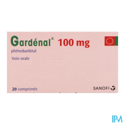 GARDENAL 100MG CPR 20