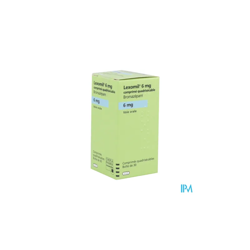LEXOMIL 6MG CPR QUADRISECABLE 30
