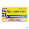 DOLIPRANE 500MG CPR 16