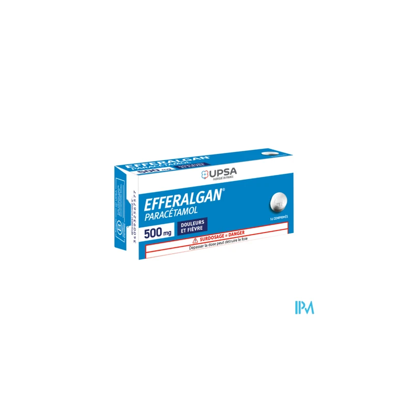 EFFERALGAN 500MG CPR 16