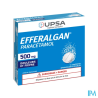 EFFERALGAN 500MG CPR EFF SEC 16