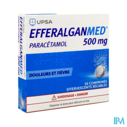 EFFERALGAN 500MG CPR EFF SEC 16