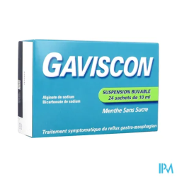 GAVISCON SUSP BUV SACHET 10ML 24