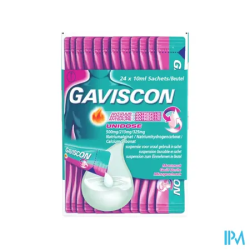 GAVISCON SUSP BUV SACHET 10ML 24