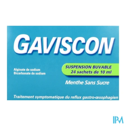 GAVISCON SUSP BUV SACHET 10ML 24