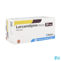 LERCANIDIPINE 20MG VTS CPR SEC90