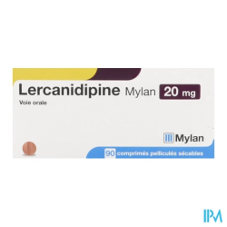 LERCANIDIPINE 20MG VTS CPR SEC90