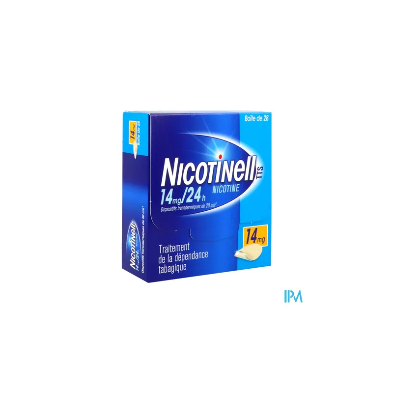 NICOTINELL 14MG/24H TTS D/TRANS 28