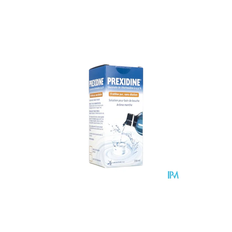 PREXIDINE 0,12% BAIN BOUCHE 200ML