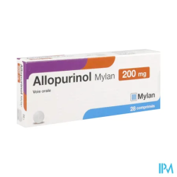 ALLOPURINOL 200MG VIATRIS CPR 28