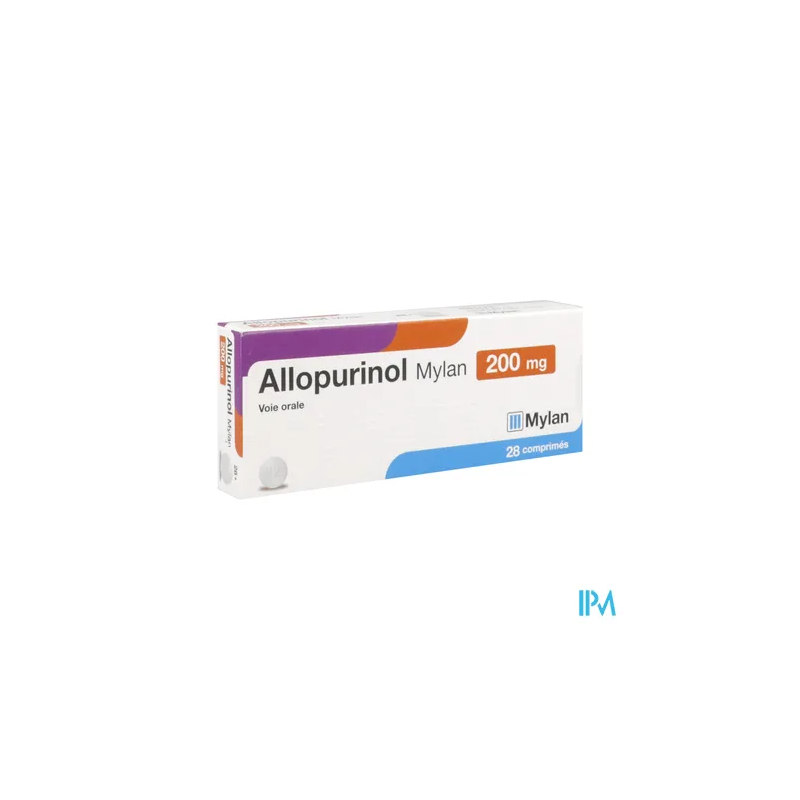 ALLOPURINOL 200MG VIATRIS CPR 28