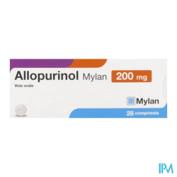 ALLOPURINOL 200MG VIATRIS CPR 28
