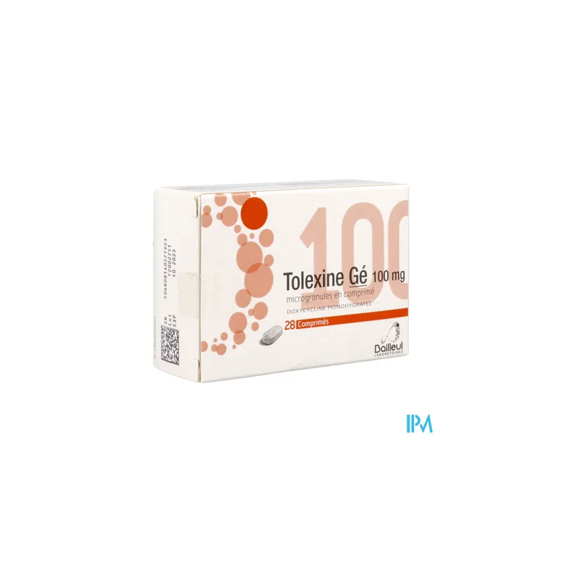 TOLEXINE GE 100MG CPR 28